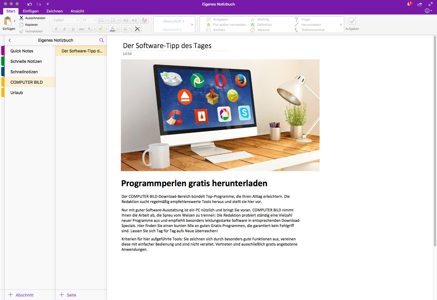 get onenote for mac